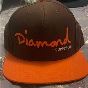 Diamond Supply Men’s OG logo SnapBack